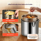 🔥【Időszakos 50% kedvezmény】🎁 Többfunkciós, 304-es rozsdamentes acélból készült fritőz
